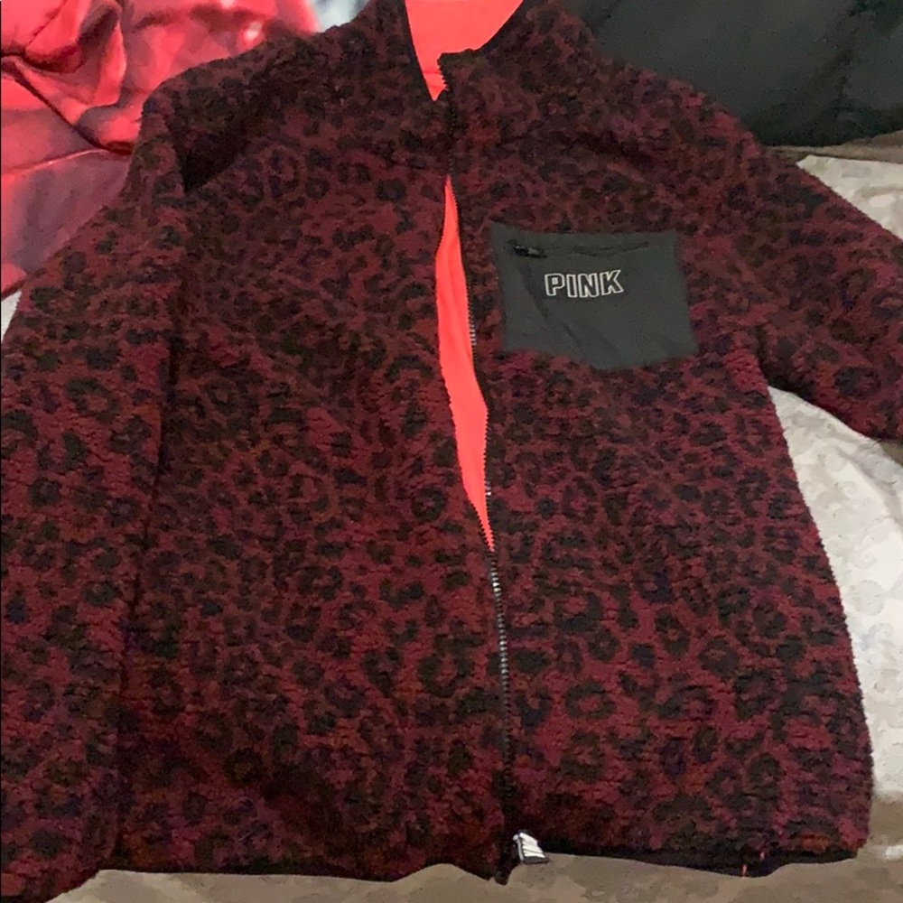 PINK reversible jacket.